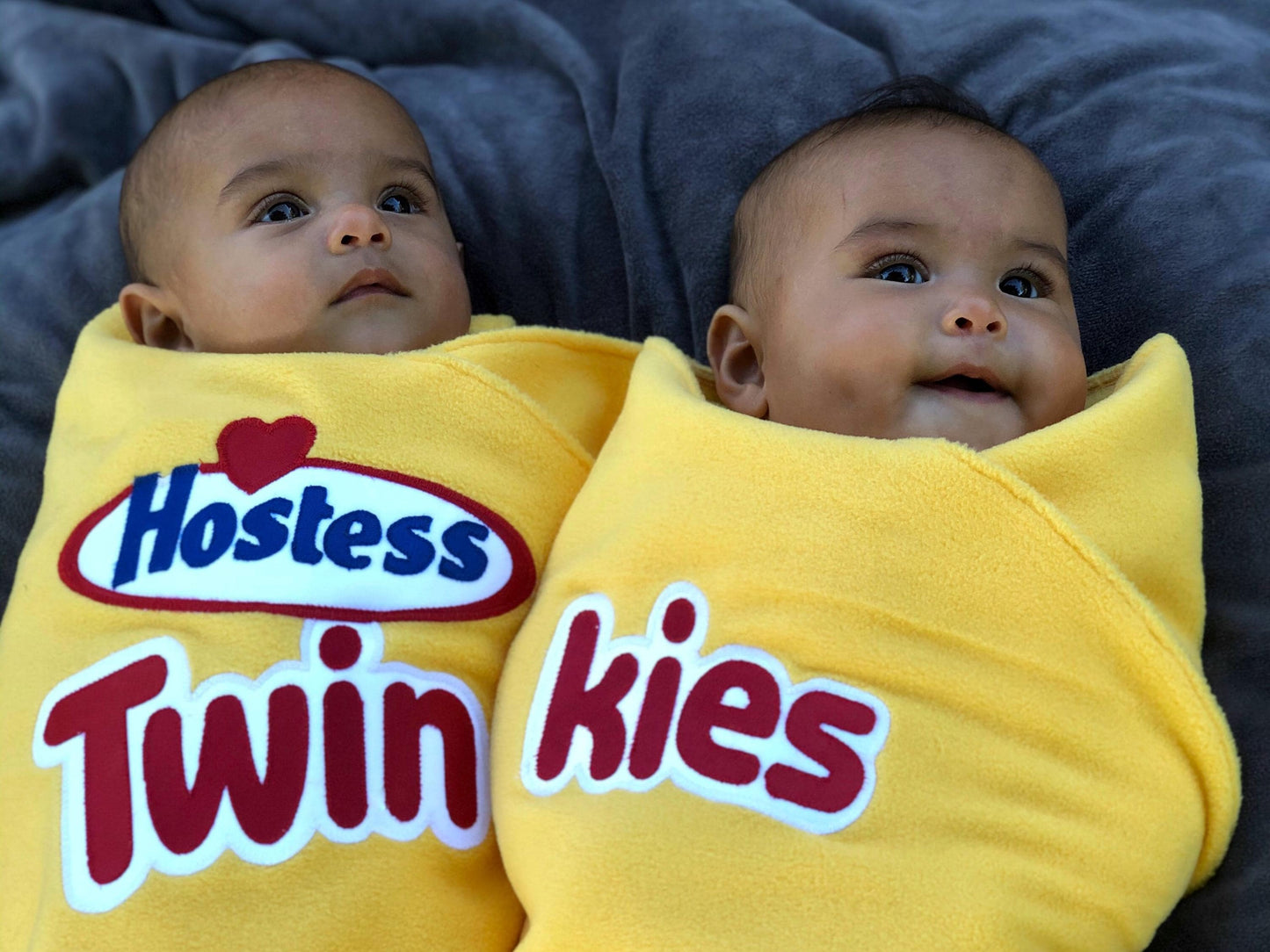Twinkies Embroidered Patch Set: DIY Halloween Costume for Twins
