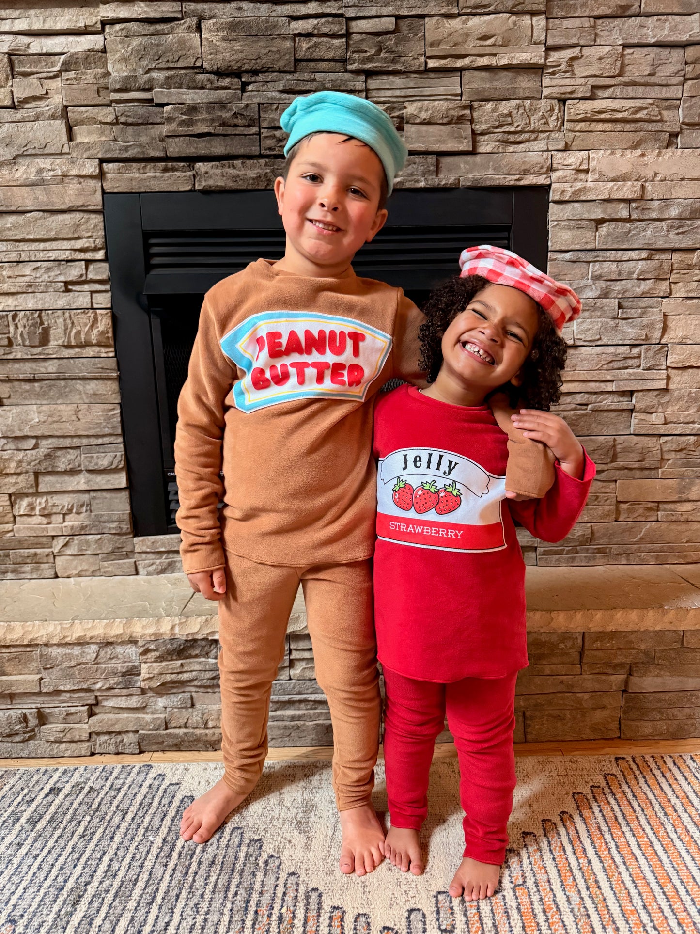 Peanut Butter & Jelly Costume & Pajama Set