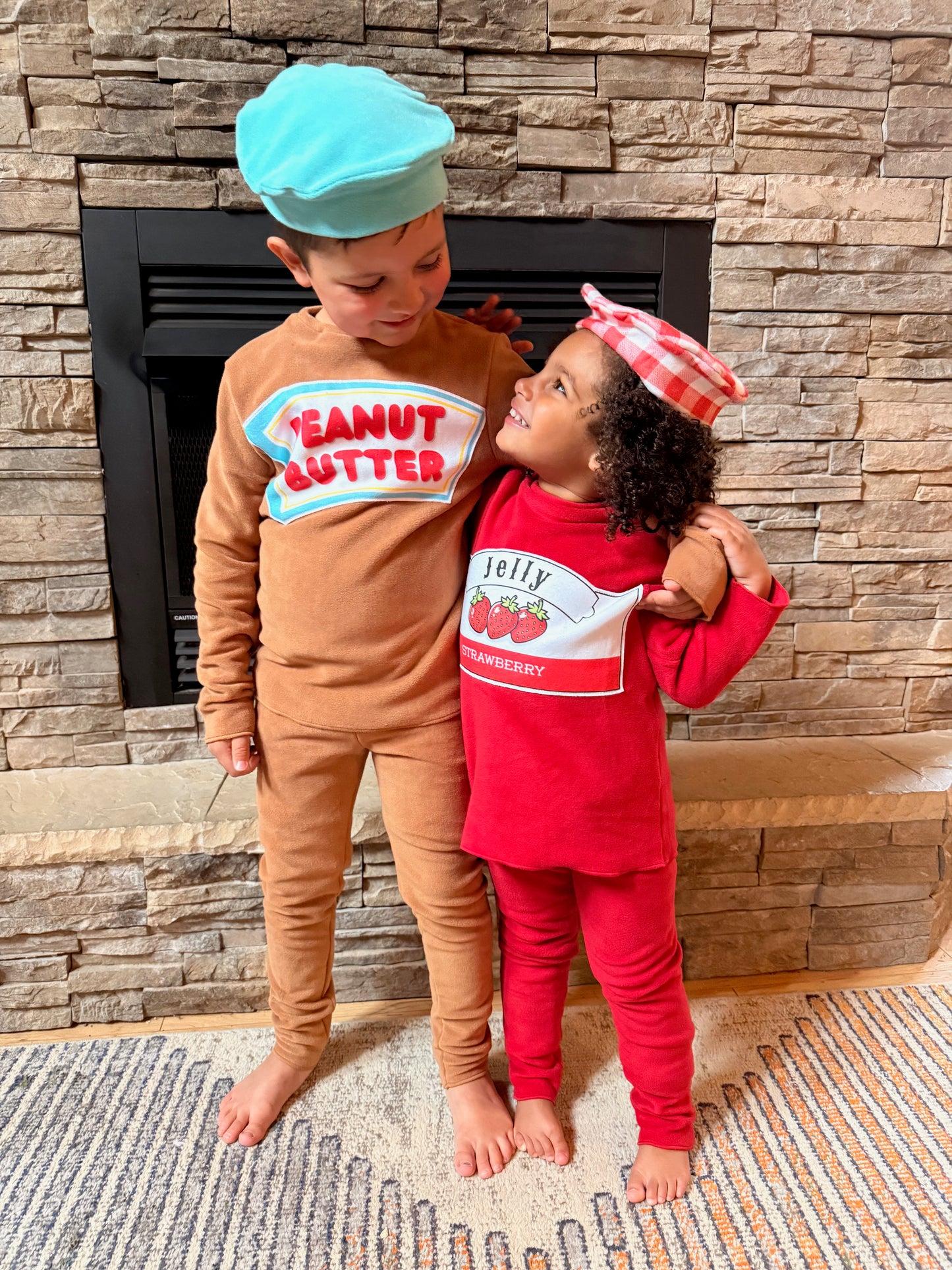 Peanut Butter & Jelly Costume & Pajama Set