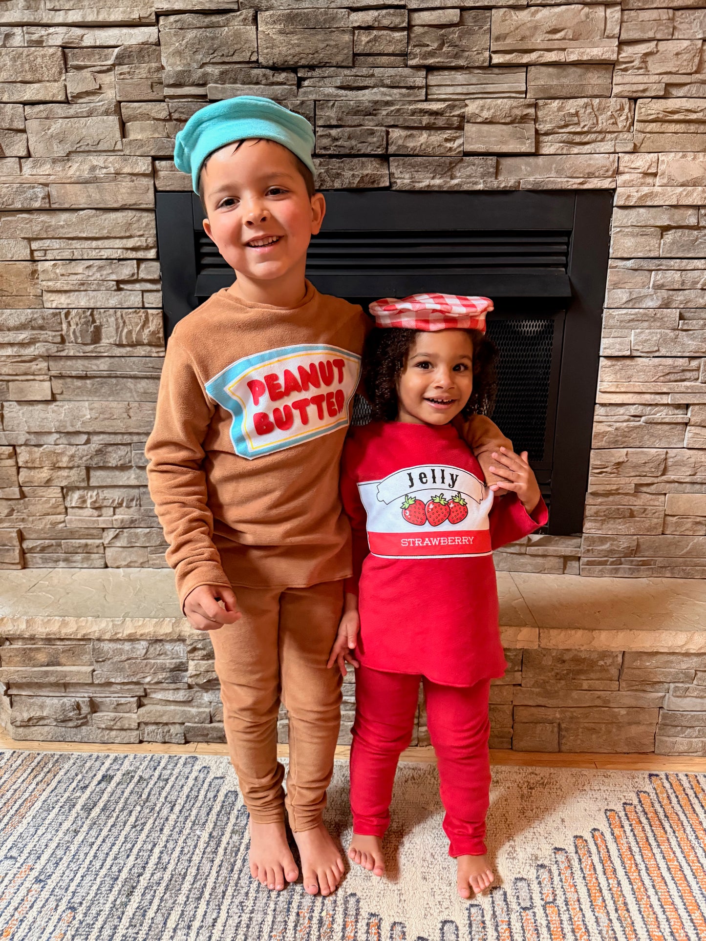 Peanut Butter & Jelly Costume & Pajama Set