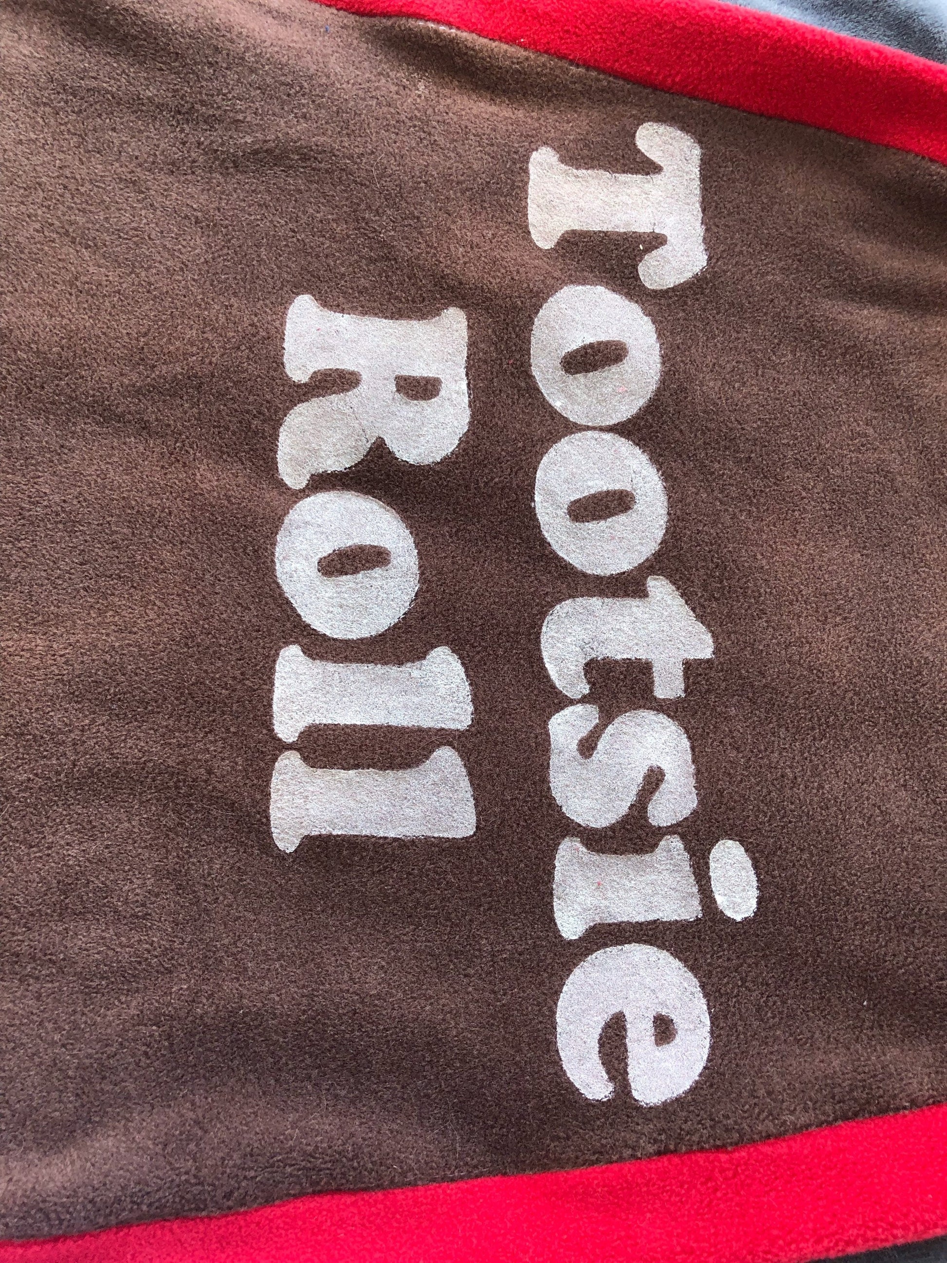 Tootsie Roll Baby Costume: Fleece Swaddle Sack