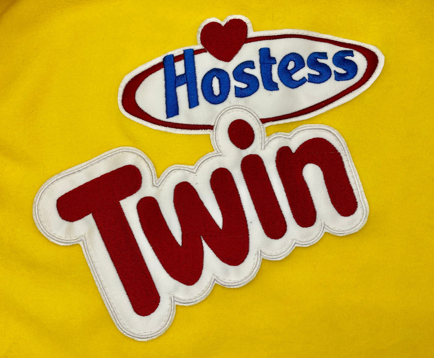 Twinkies Twin Costume: Fleece Halloween Pajamas Set