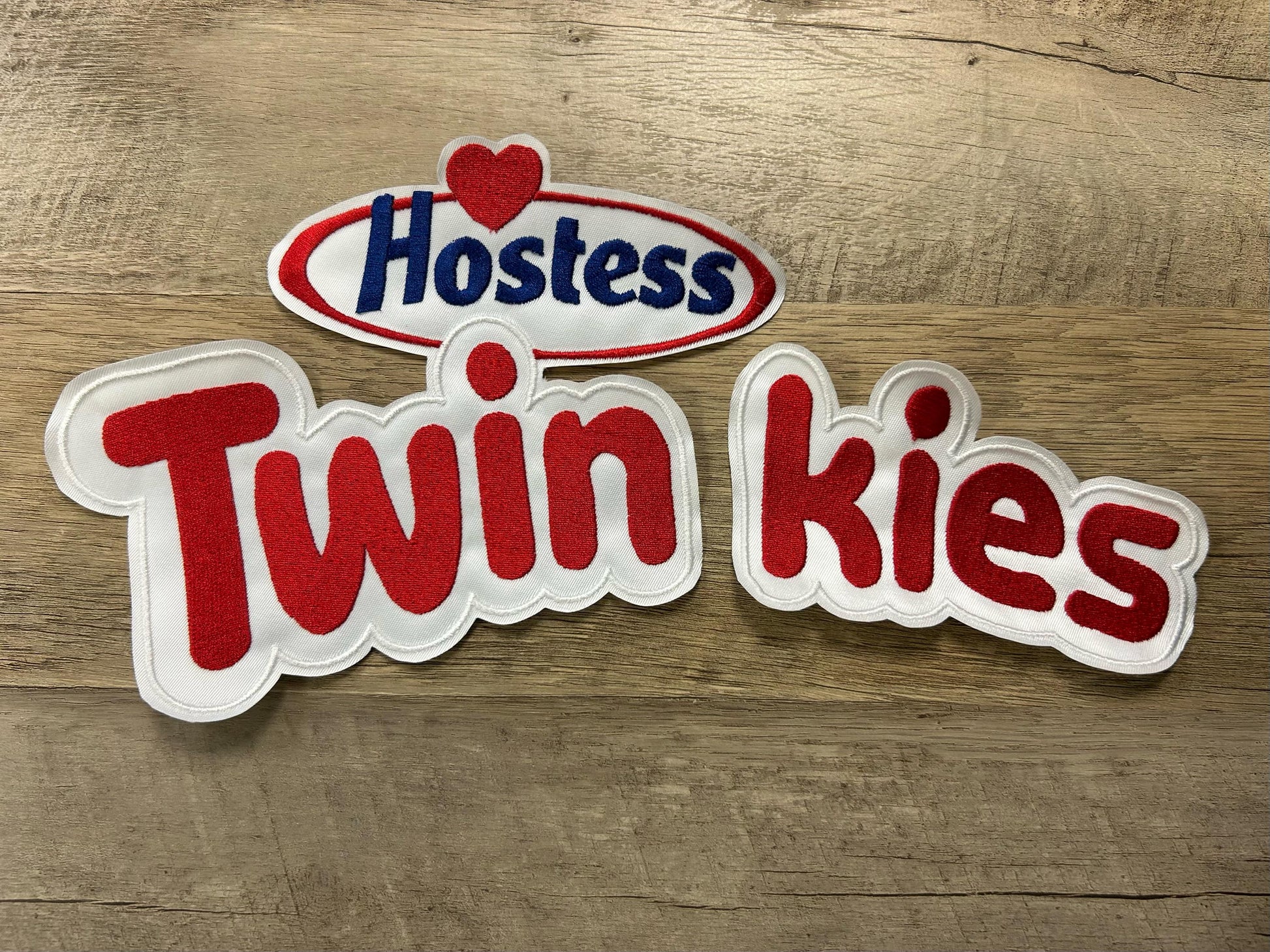 Twinkies Embroidered Patch Set: DIY Halloween Costume for Twins