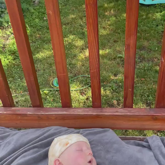 Burrito Baby Costume: Fleece Swaddle Sack with Hat